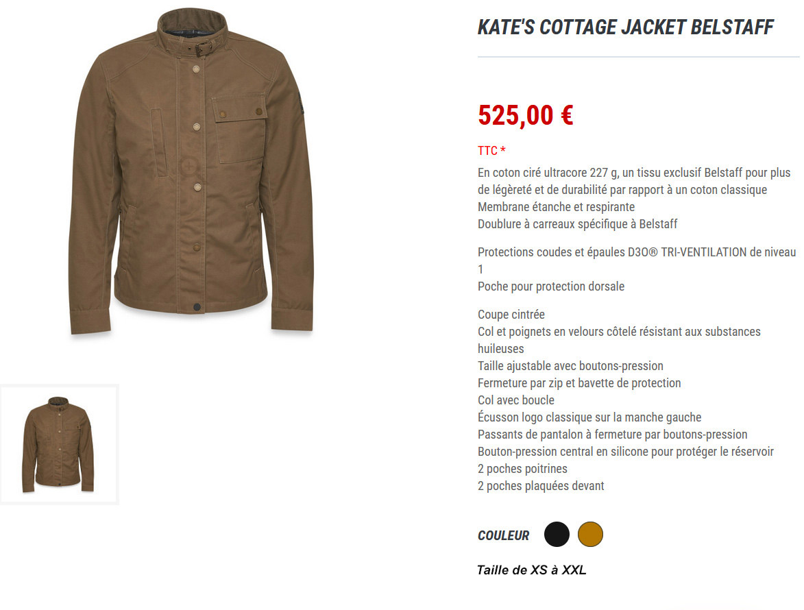 KATE'S COTTAGE JACKET