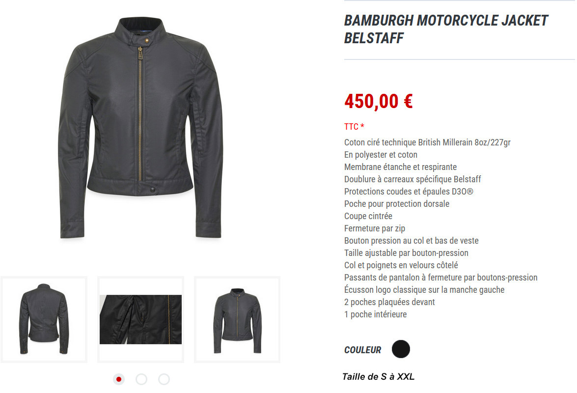BAMBURGH MOTORCYCLE JACKET