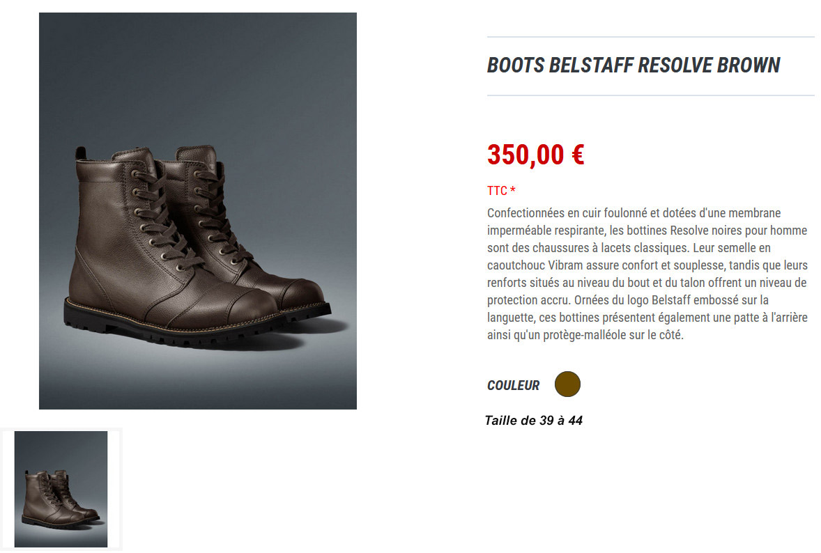 BOOTS RESOLVE BROWN