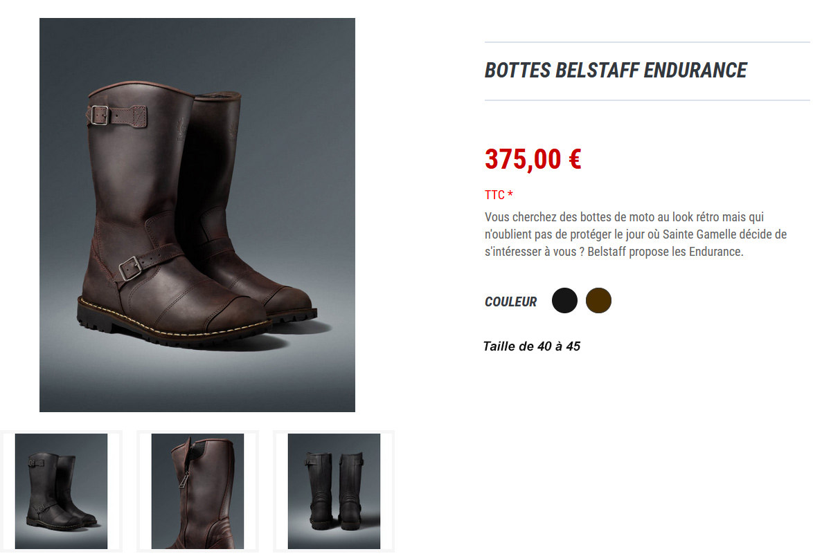BOTTES ENDURANCE