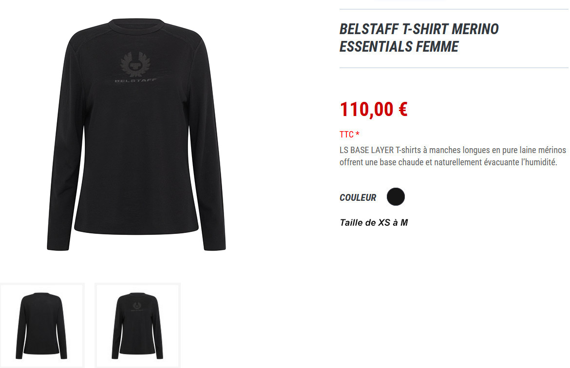 MERINO ESSENTIALS T-SHIRT FEMME